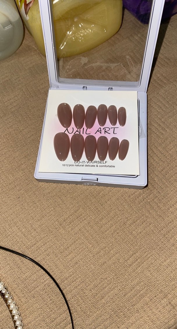 kedi gözü pembe tırnak seti nails - Görsel 3