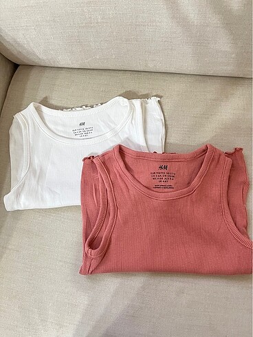 H&M Kız çocuğu Ribanalı Kolsuz Üst