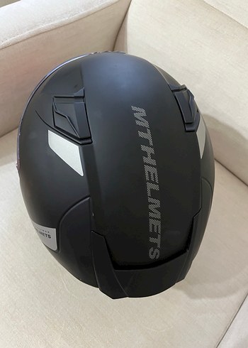 MT Helmets Revenge2 Mat Siyah Motorcu Kaskı - Görsel 10