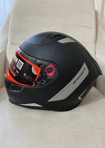 MT Helmets Revenge2 Mat Siyah Motorcu Kaskı - Görsel 4