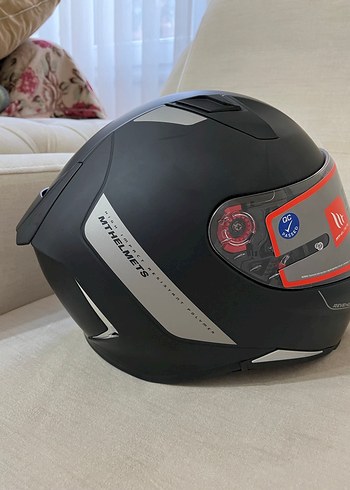 MT Helmets Revenge2 Mat Siyah Motorcu Kaskı - Görsel 6