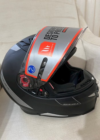 MT Helmets Revenge2 Mat Siyah Motorcu Kaskı - Görsel 14