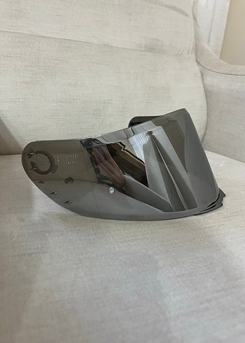 Mt Helmets V14 Targo Pro Revenge 2 Blade 2 Vizör Gümüş - Görsel 4