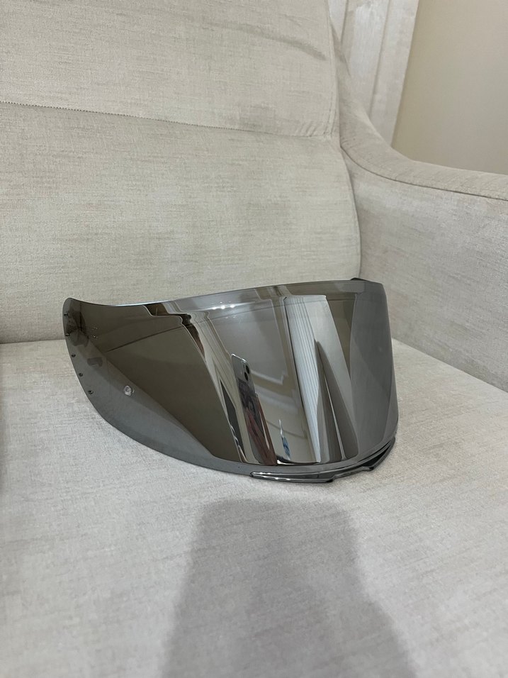 Mt Helmets V14 Targo Pro Revenge 2 Blade 2 Vizör Gümüş - Görsel 2