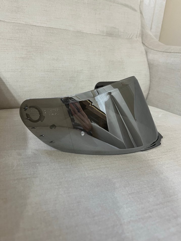 Mt Helmets V14 Targo Pro Revenge 2 Blade 2 Vizör Gümüş - Görsel 4