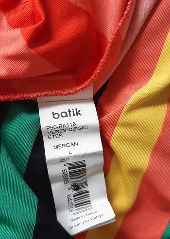 l Beden çeşitli Renk Çizgili Pilili Uzun Bohem Etek