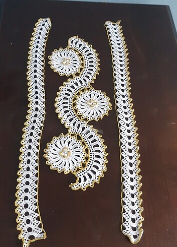 Havlu kenarı bardak altı dantel