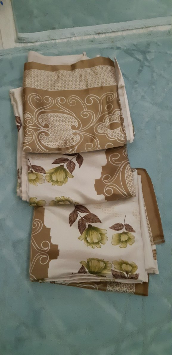 Çiçek Desenli Perde - Görsel 3