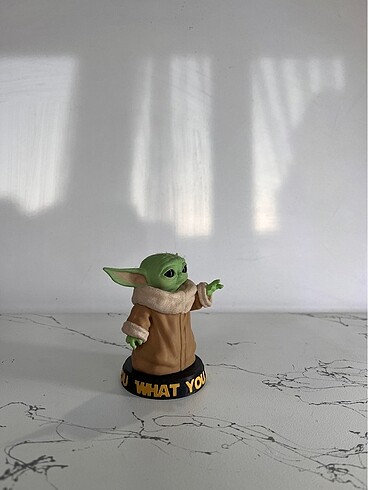 Beden Baby Yoda-Starwars-Figür-10cm- vernikli boya atmaz