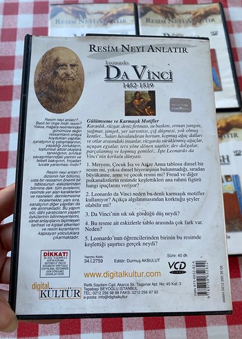Beden Renk Resim Neyi Anlatır Sanat VCD Seti