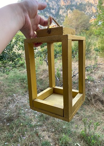 Beden sarı Renk Dekoratif ahşap aksesuar