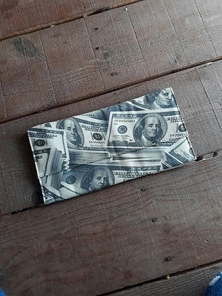 Diğer Dolar desenli mektup çanta