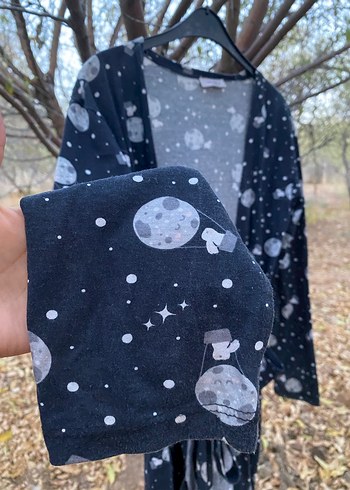 Gökyüzü temalı sabahlık - Görsel 3