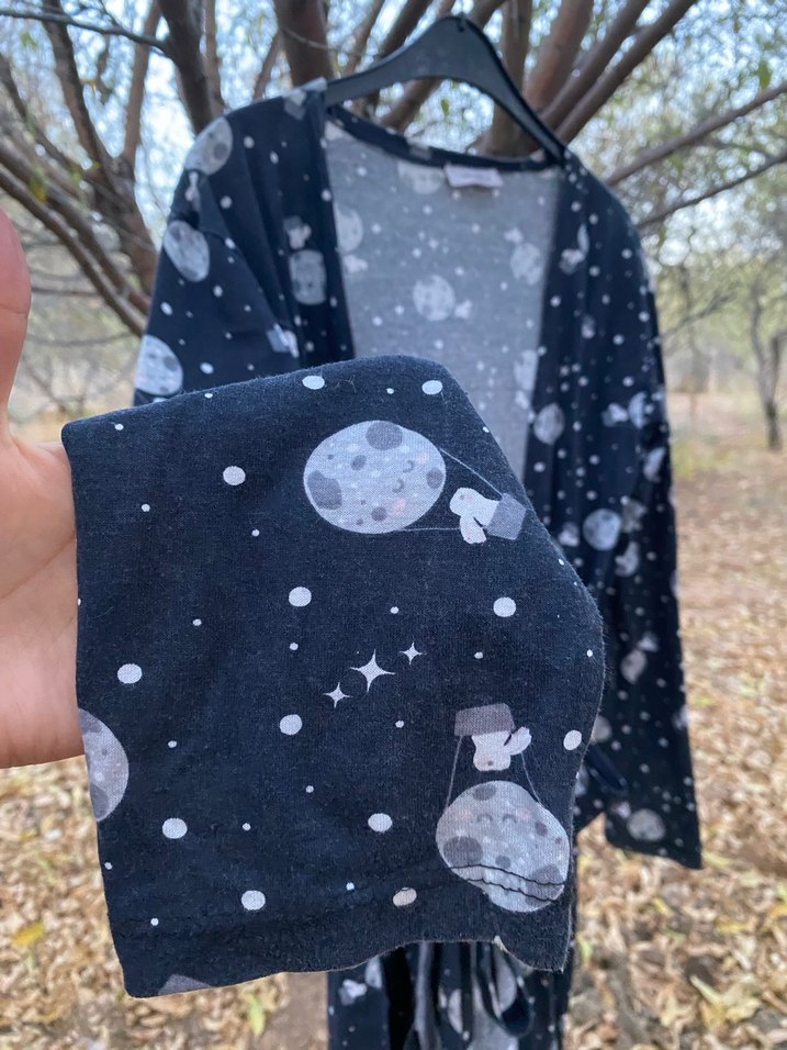 Gökyüzü temalı sabahlık - Görsel 3