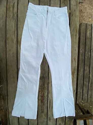 Diğer Beyaz jean pantolon