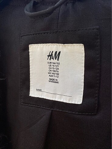 s Beden siyah Renk H&M siyah peluş
