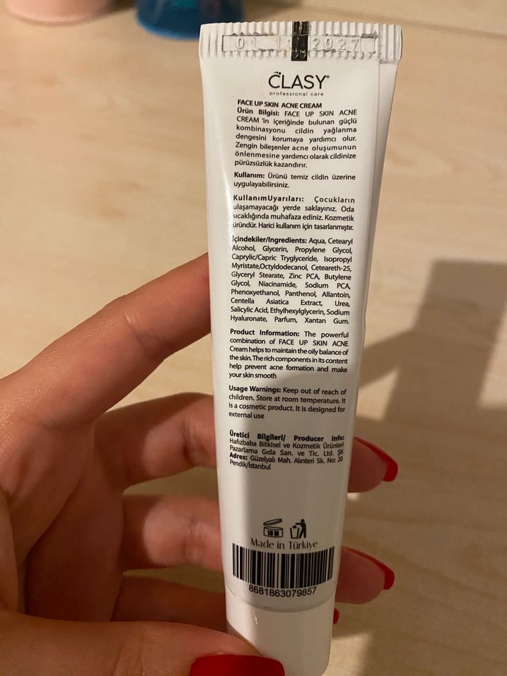 CLASY sivilce kremi 40 ml - Görsel 3