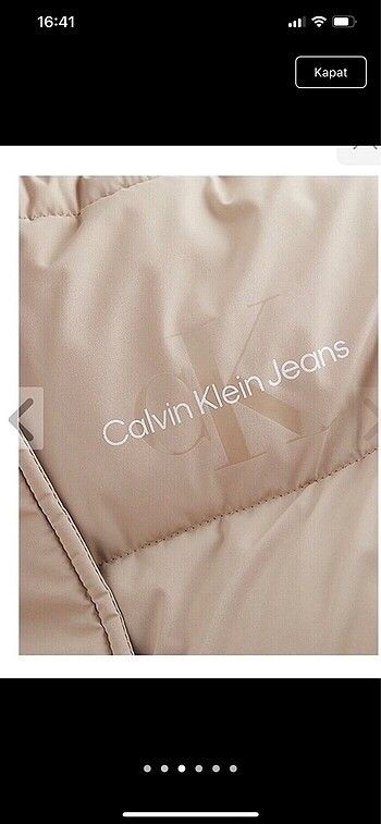 s Beden Calvin klein mont