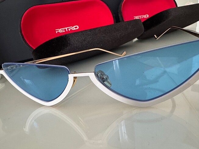 Retro marka kadın güneş gözlüğü - Görsel 3