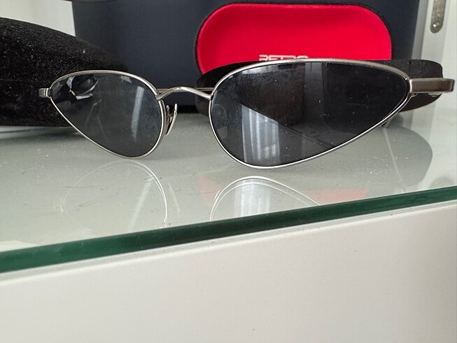 Retro marka kadın güneş gözlüğü - Görsel 3