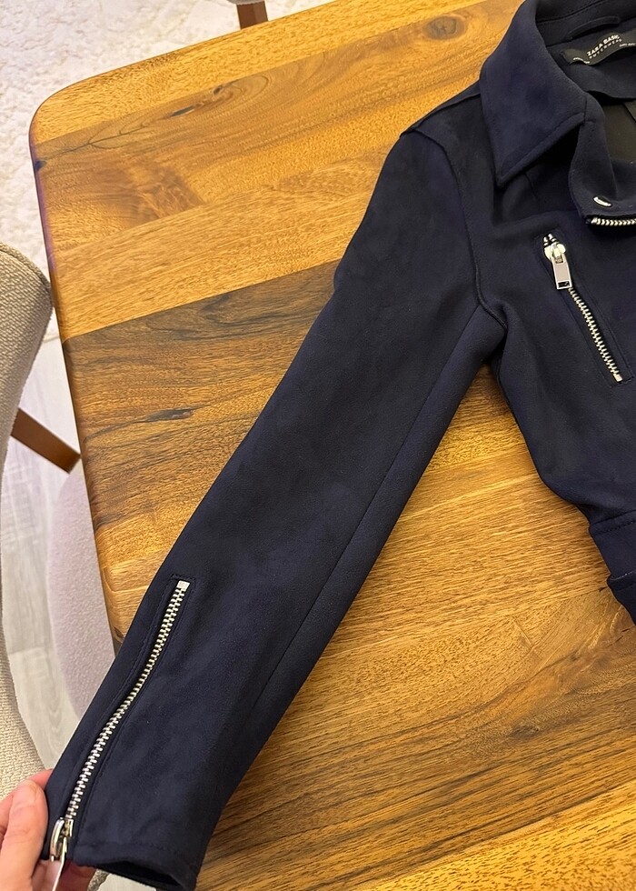 Zara süet ceket - Görsel 3