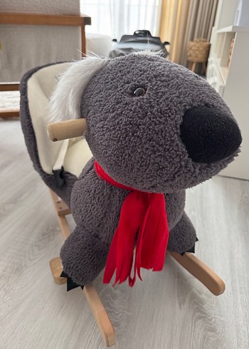 Gri Peluş Koala Sallanan Oyuncak - Görsel 4