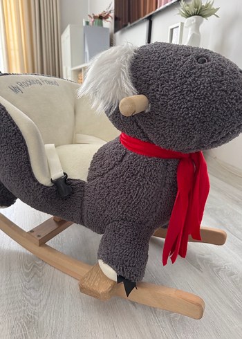 Gri Peluş Koala Sallanan Oyuncak - Görsel 3