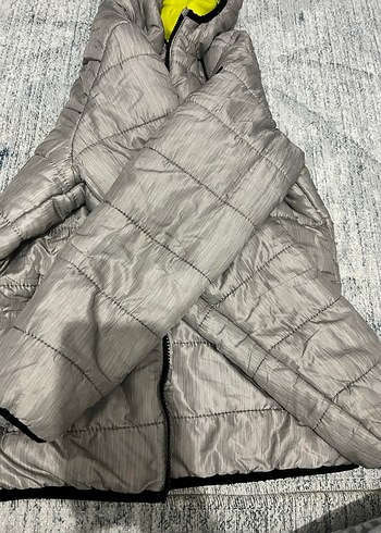 Gri Fermuarlı Erkek Çocuk Mont - Görsel 3