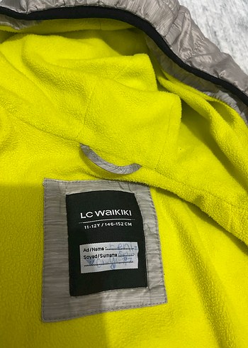 Gri Fermuarlı Erkek Çocuk Mont - Görsel 2