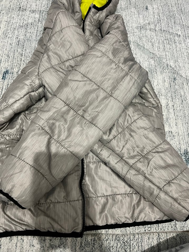 Gri Fermuarlı Erkek Çocuk Mont - Görsel 3