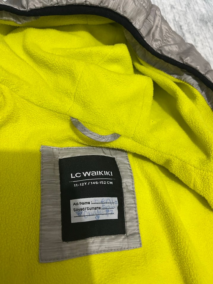 Gri Fermuarlı Erkek Çocuk Mont - Görsel 2