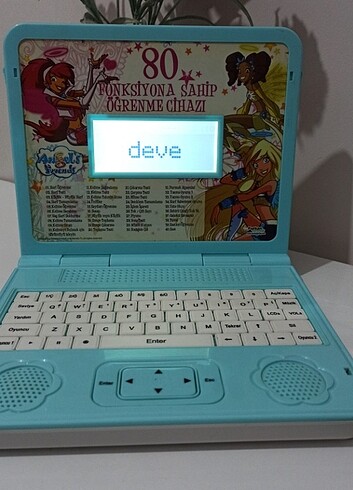 Angels Friends Eğitici Laptop Türkçe İngilizce 