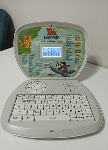 Tom Jerry Eğitici Laptop Türkçe İngilizce