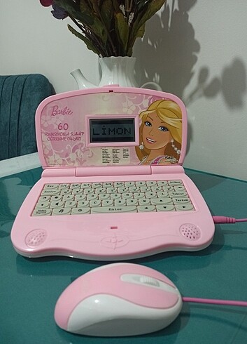 Barbie Eğitici Laptop Türkçe İngilizce 