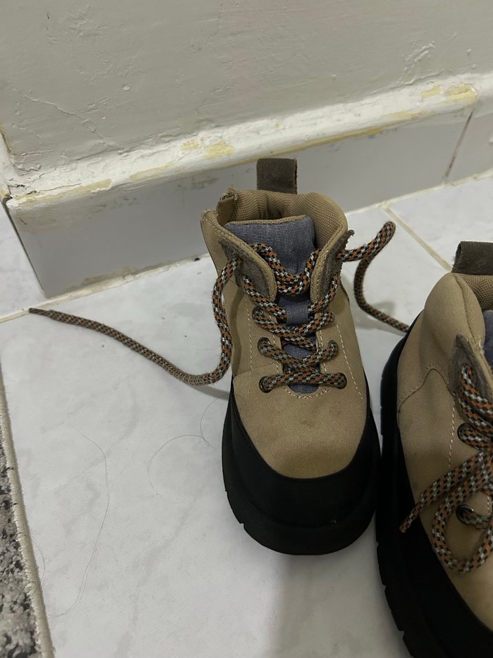 Kahverengi Erkek Çocuk Botları Tokalı - Görsel 2