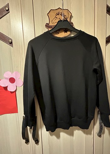 Siyah Kadın Spor Kumaş Pantolon - Görsel 4