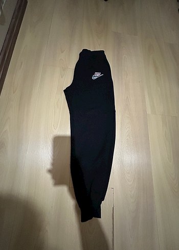 Siyah Kadın Spor Kumaş Pantolon - Görsel 2