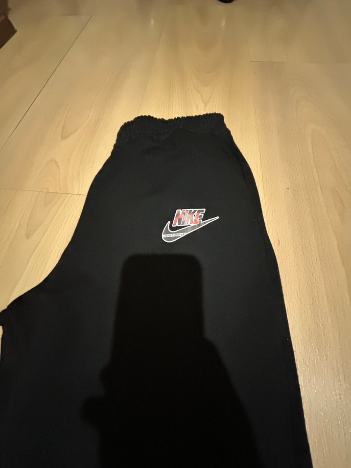 Siyah Kadın Spor Kumaş Pantolon - Görsel 3