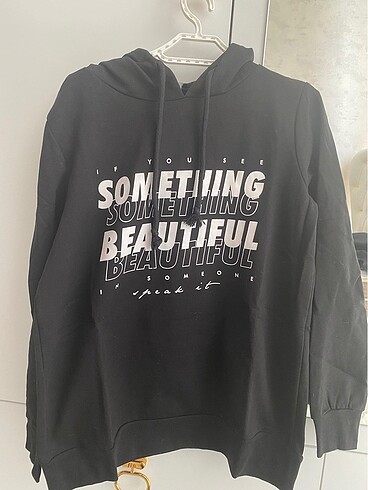 Siyah sweatshirt