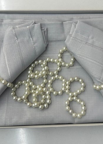 Gri Sofra Takımı Dikdörtgen - Görsel 2