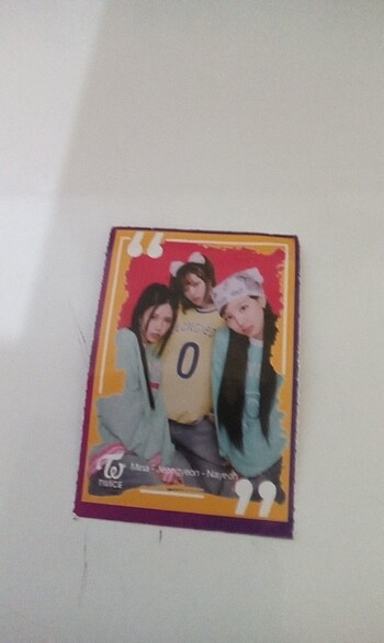 Diğer Twice Mina,jeongyeon,nayeon fotokart