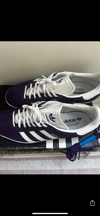 Adidas Gazelle 46 bir kere bile giyilmedi
