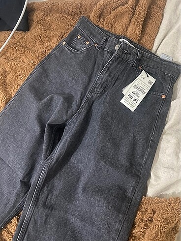 Zara Gri palazzo pantolon