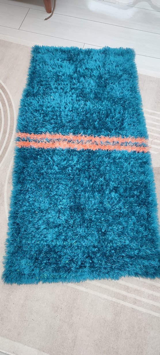 Renkli Desenli Pop Kültür Halısı - Görsel 5