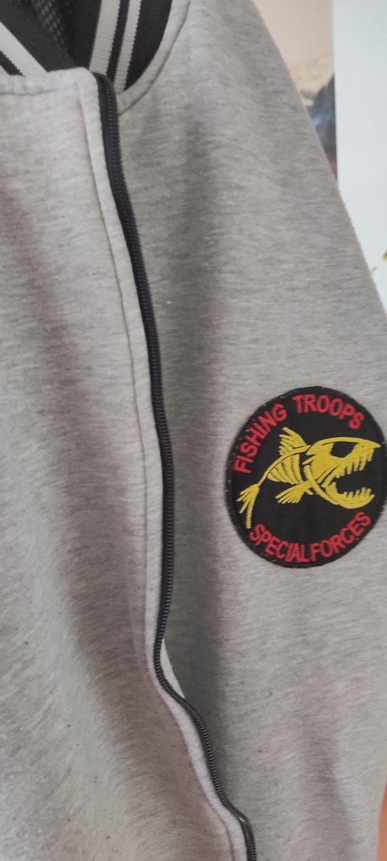 Çocuk Gri Fermuarlı Sweatshirt - Görsel 3