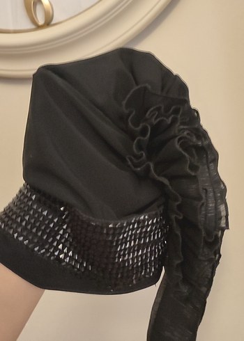 Kadın Bohem Drapeli Şal - - Görsel 3