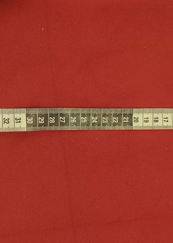 Kırmızı Fermuarlı Mini Etek - Görsel 4