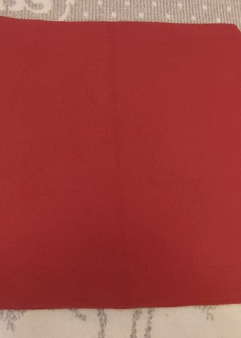 Kırmızı Fermuarlı Mini Etek - Görsel 2