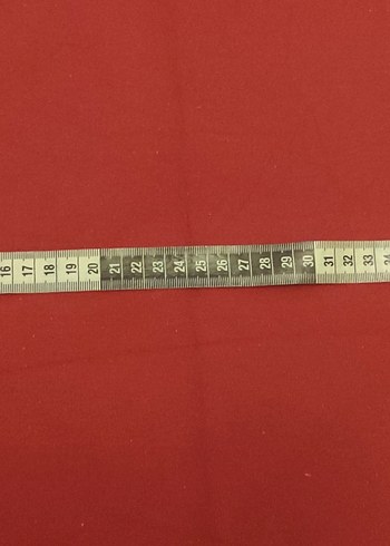 Kırmızı Fermuarlı Mini Etek - Görsel 7