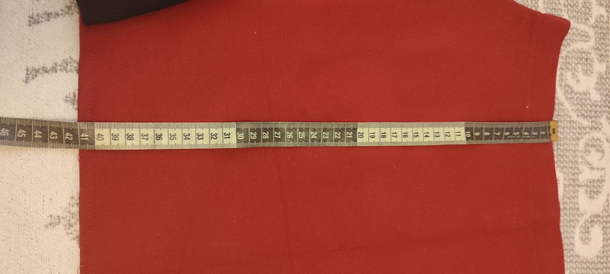 Kırmızı Fermuarlı Mini Etek - Görsel 4